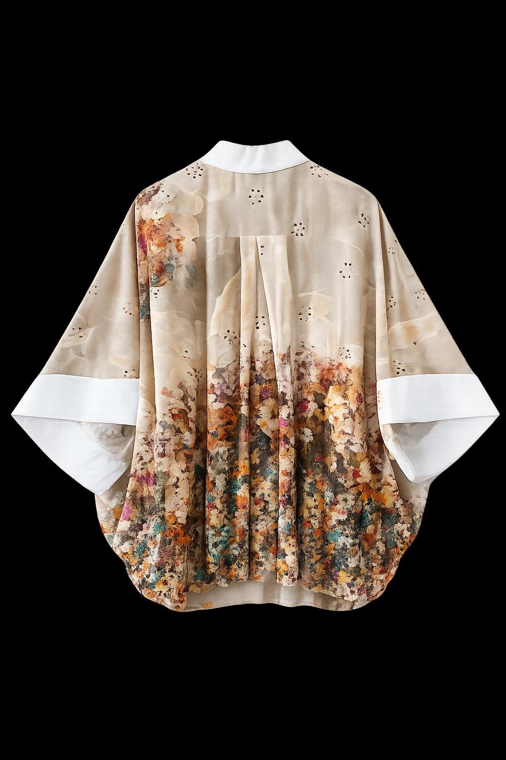 Camicia in fantasia oversize
