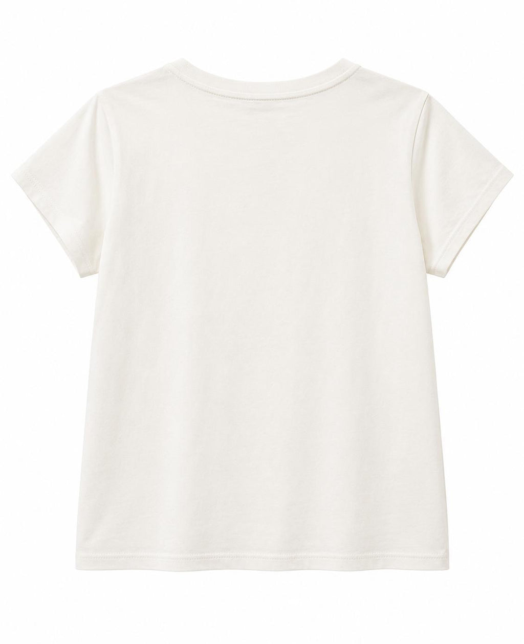 T-shirt Burro con margherite applicate