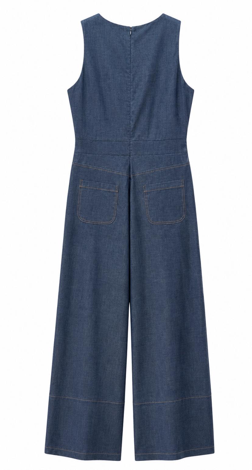 Tuta in Denim leggero