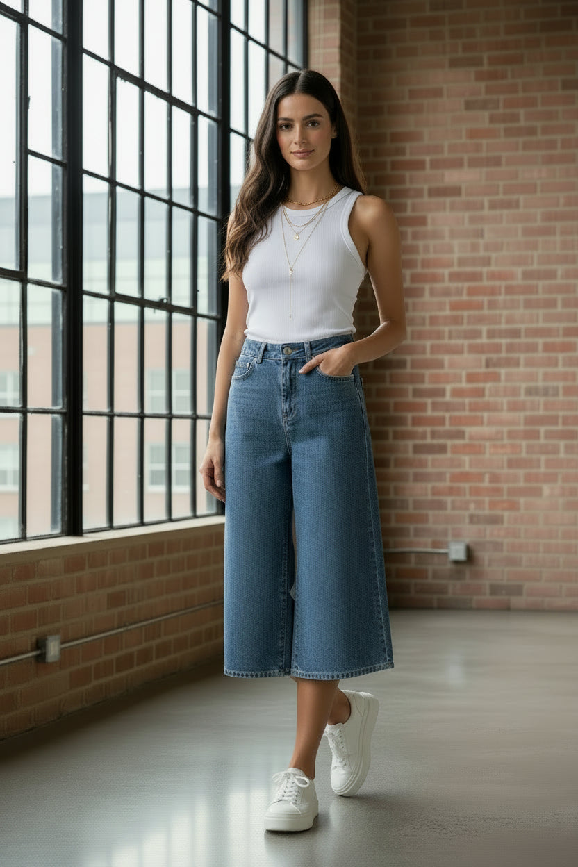 Bermuda denim Guapa