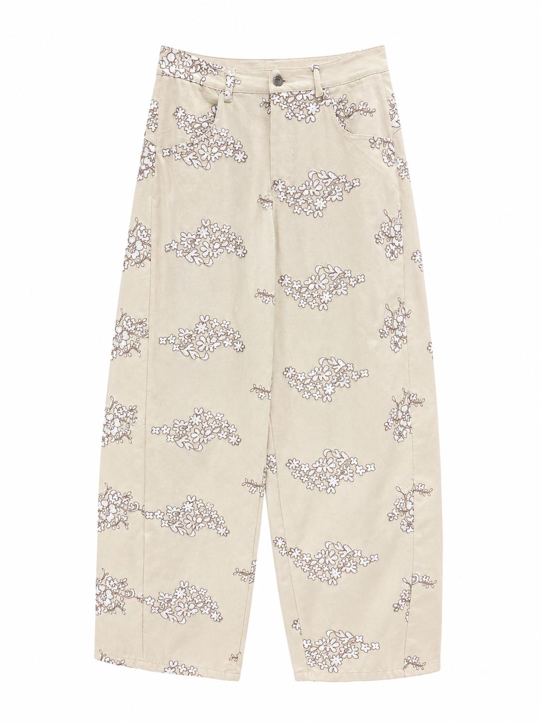 pantalone barrel burro applicazioni