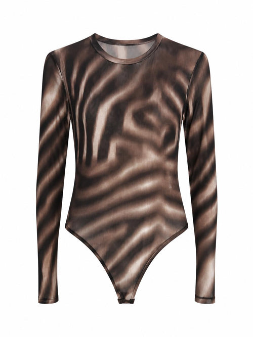 body semitrasparente fantasia