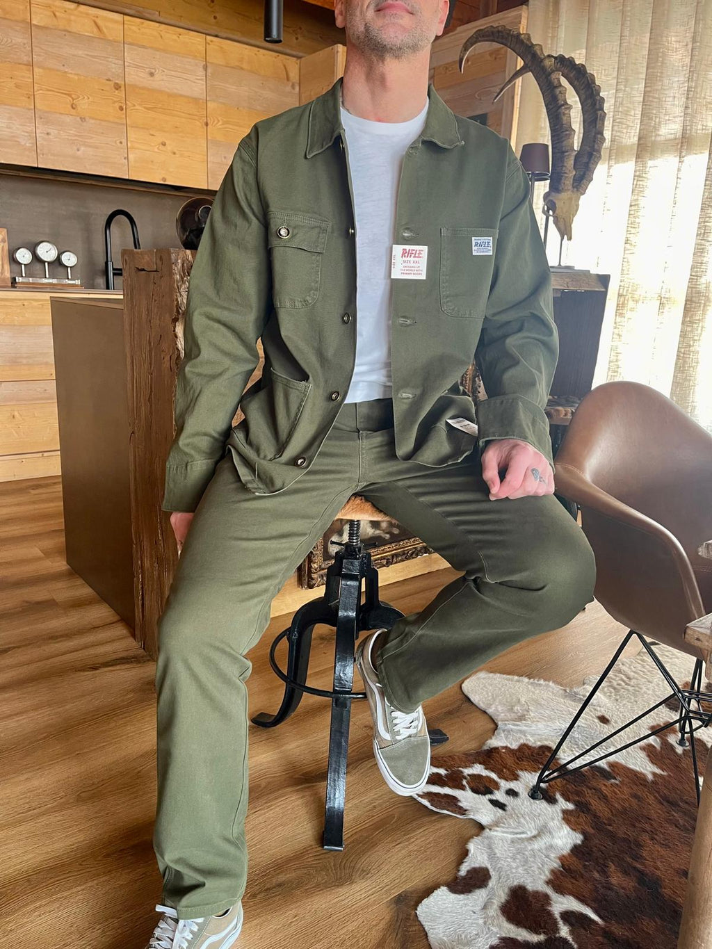 giacca camicia rifle