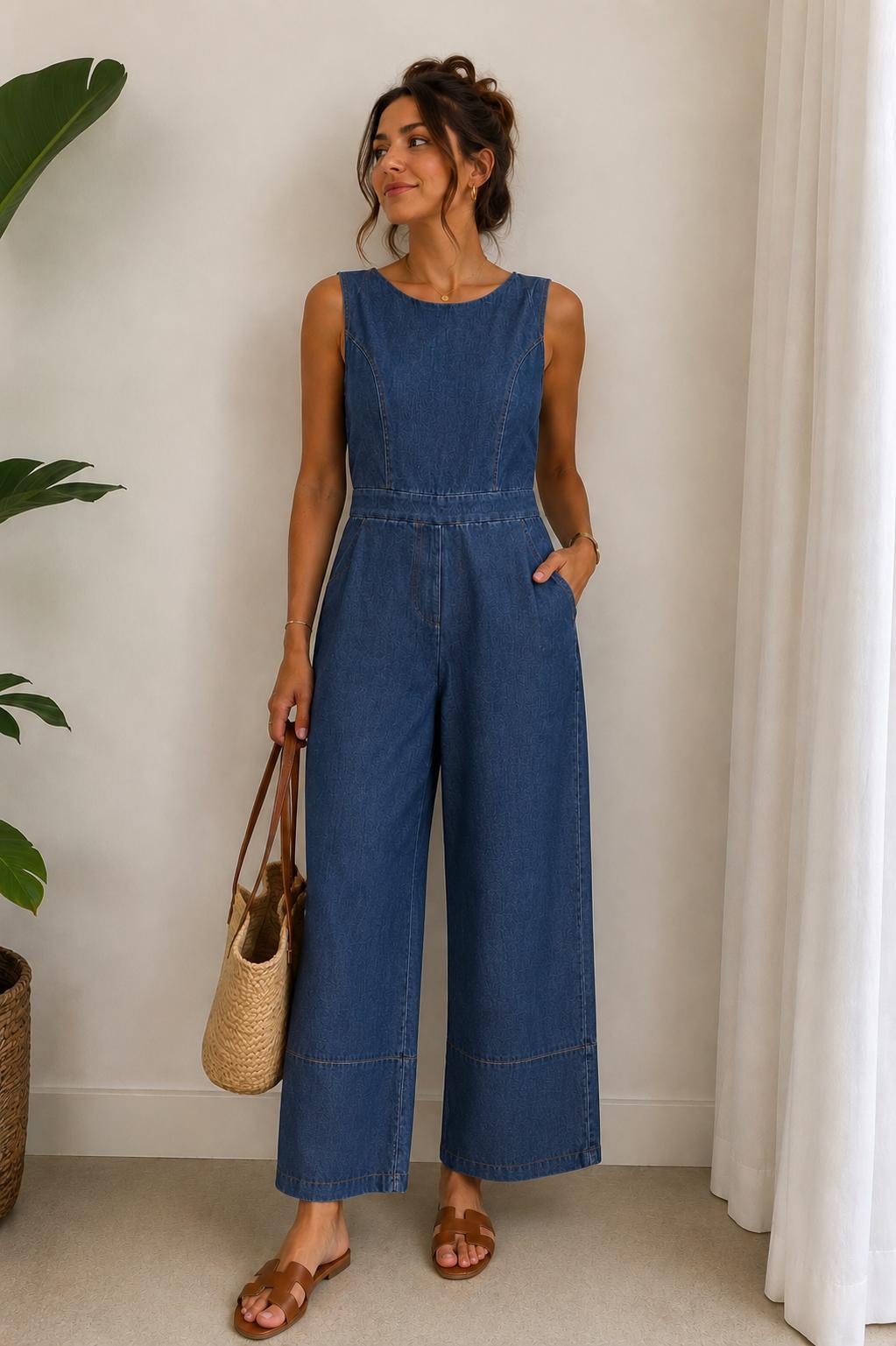 Tuta in Denim leggero
