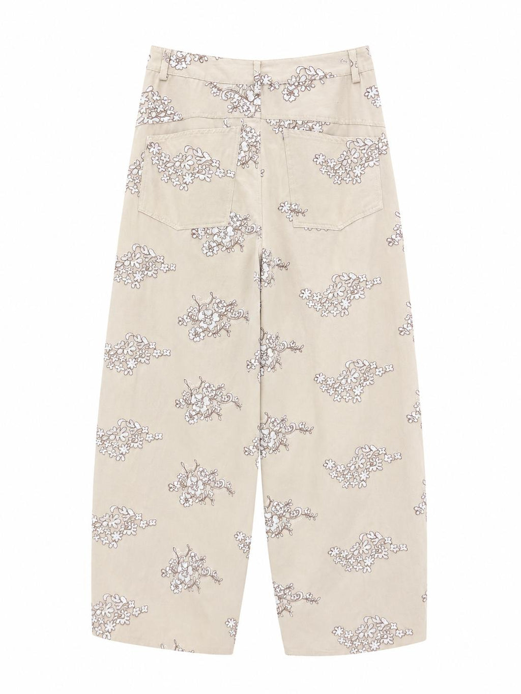 pantalone barrel burro applicazioni