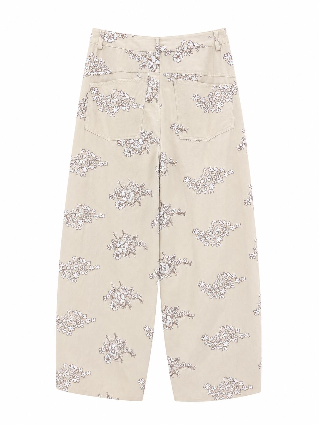 pantalone barrel burro applicazioni
