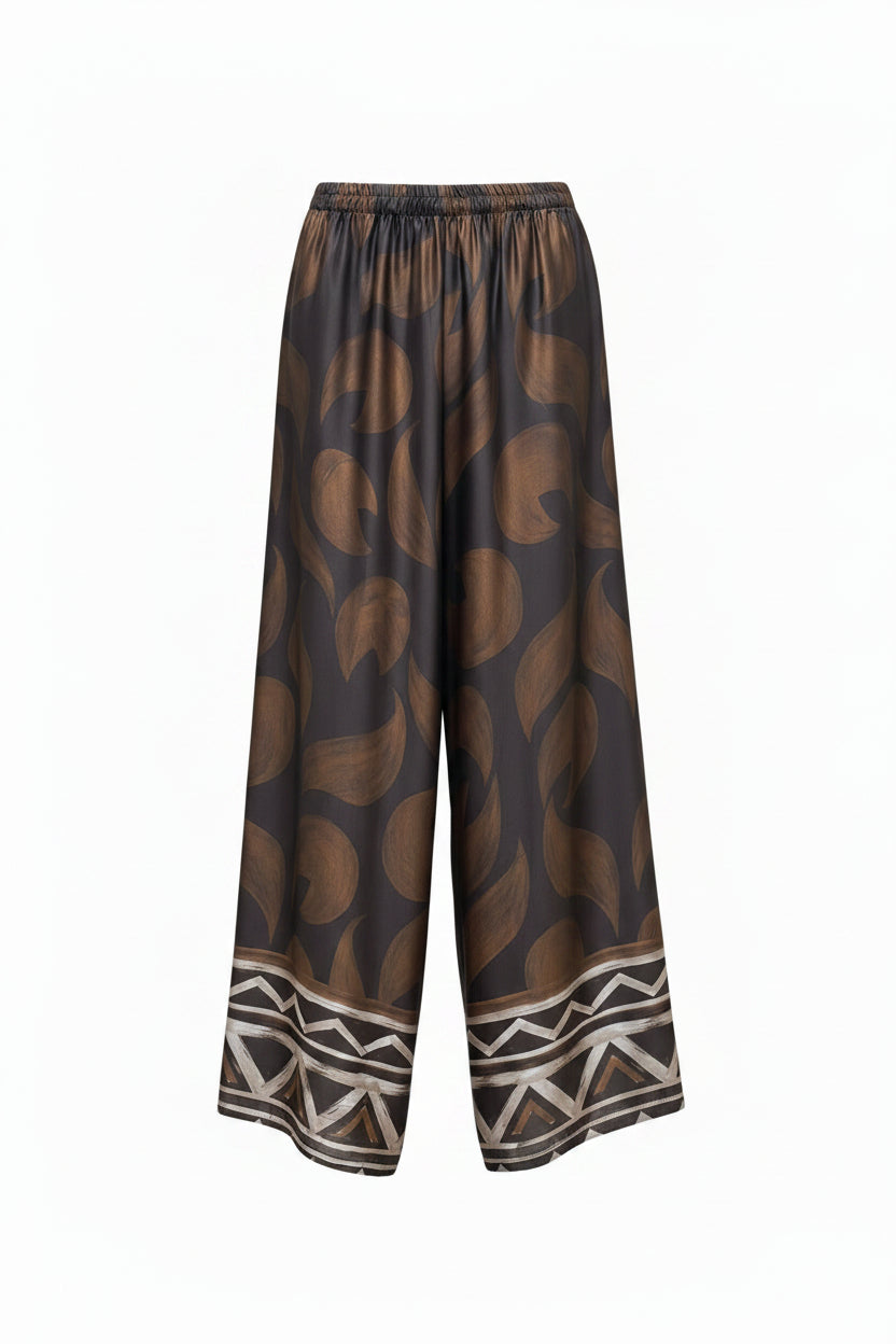 pantalone wide leg Lacci
