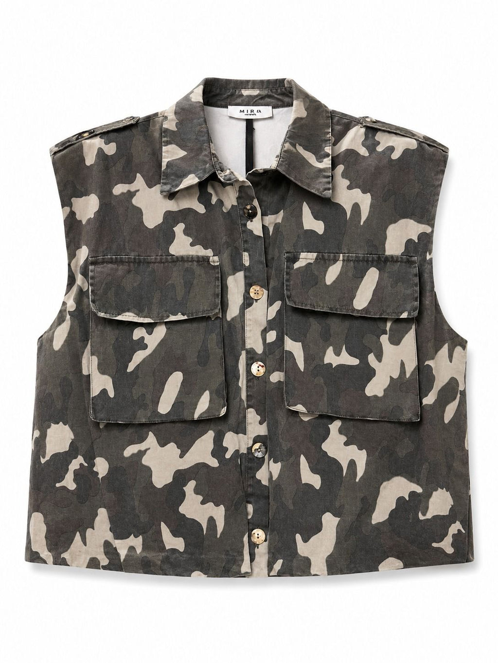 Gilet camouflage Verde