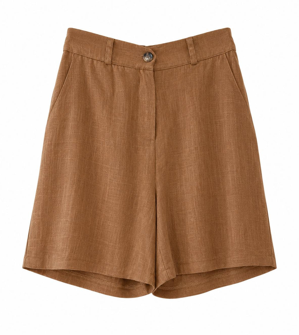 Short morbidi misto lino