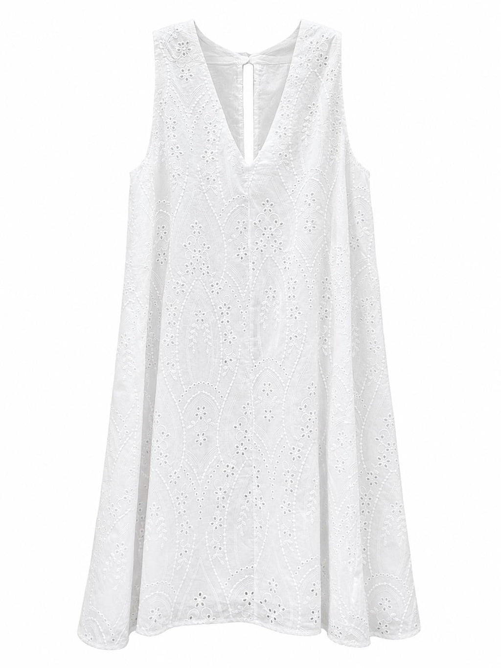 Vestito svasato Sangallo