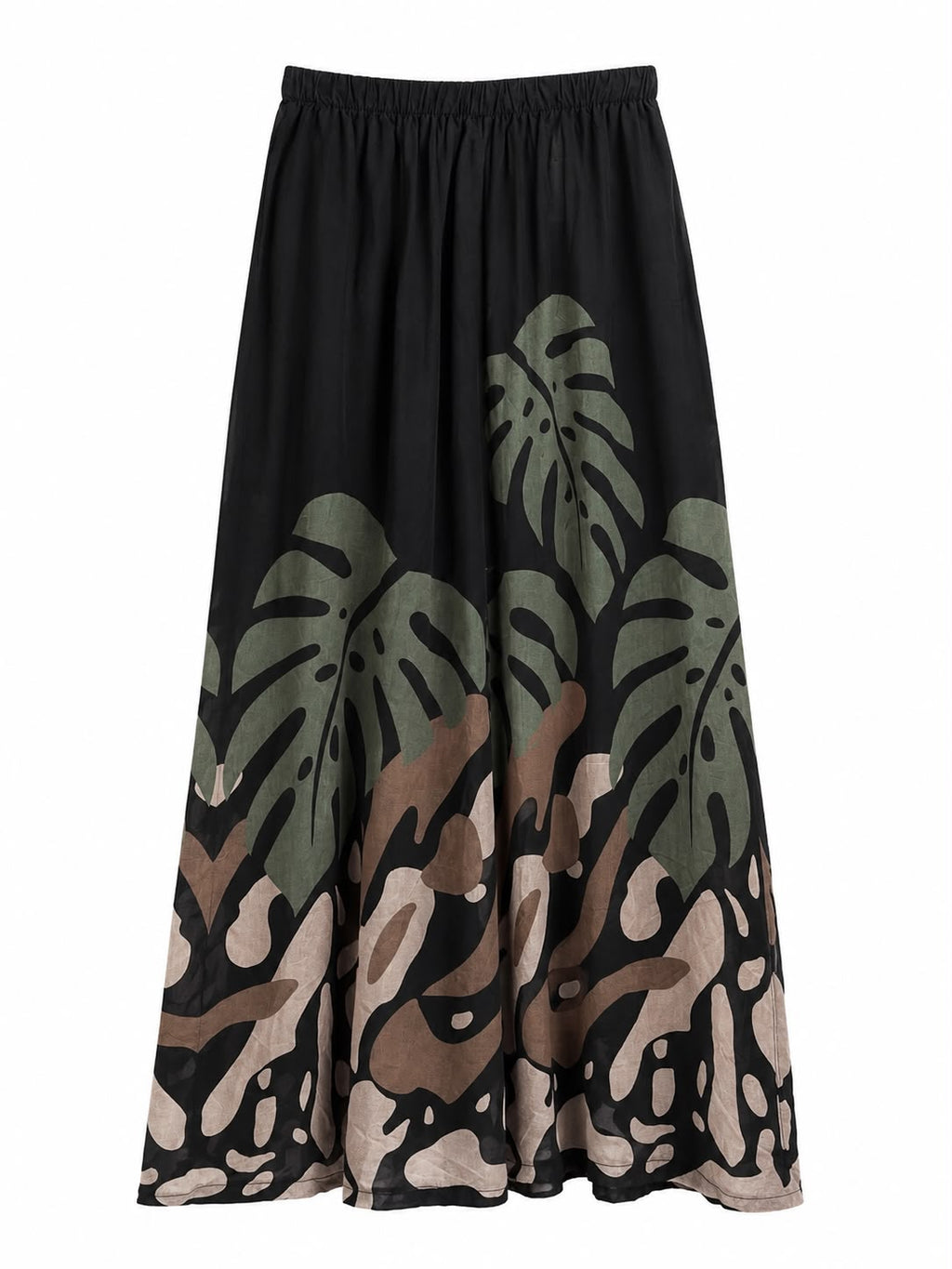 pantaloni wide leg oasi