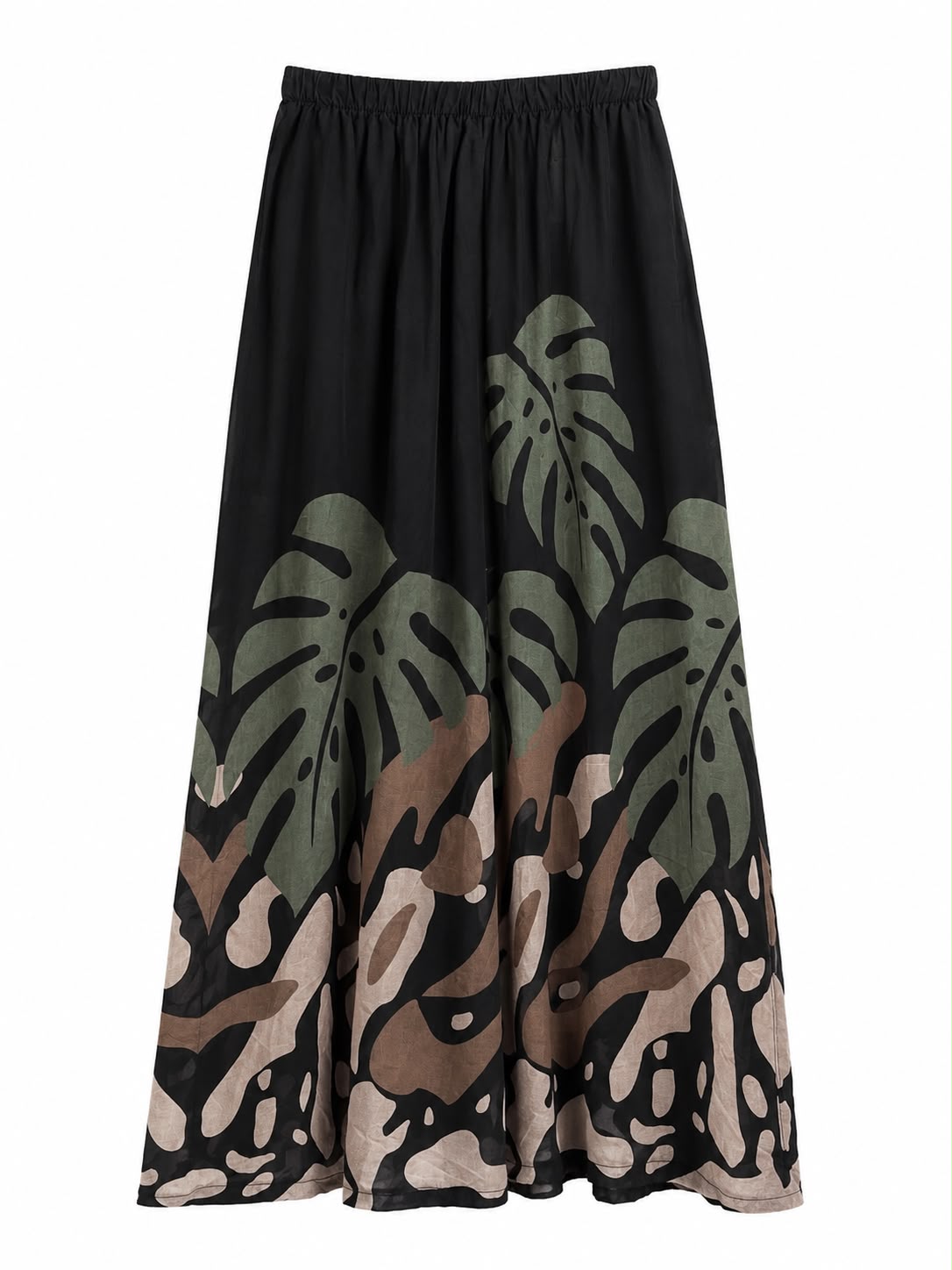 pantaloni wide leg oasi