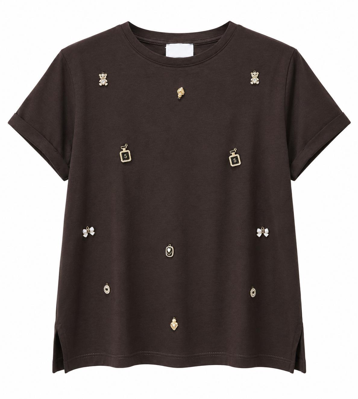 t-shirt cotone charms