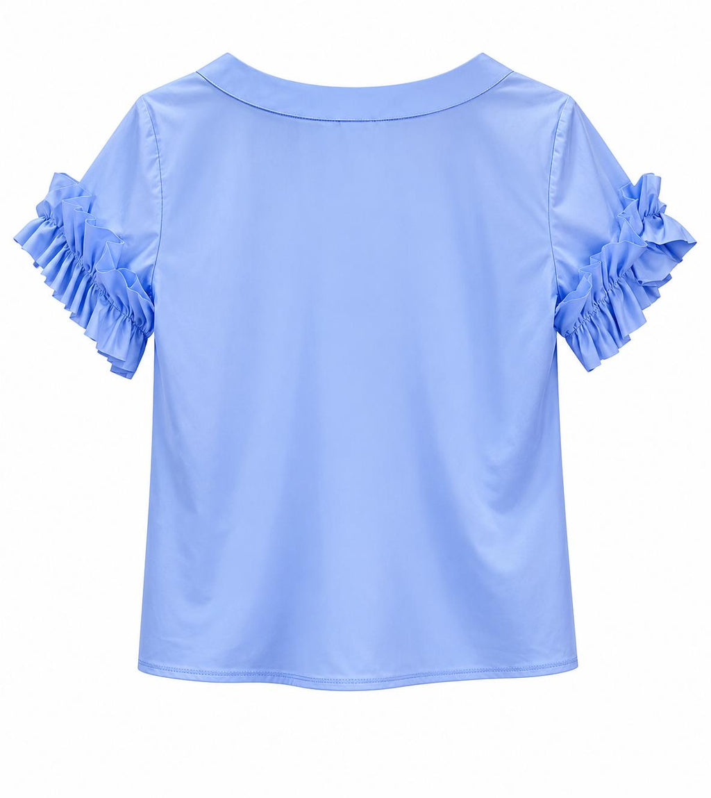 Blusa maniche corte
