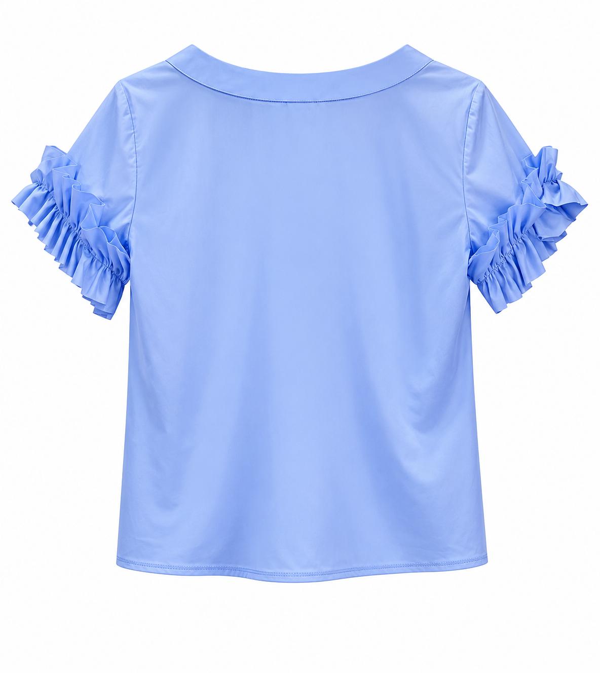 Blusa maniche corte