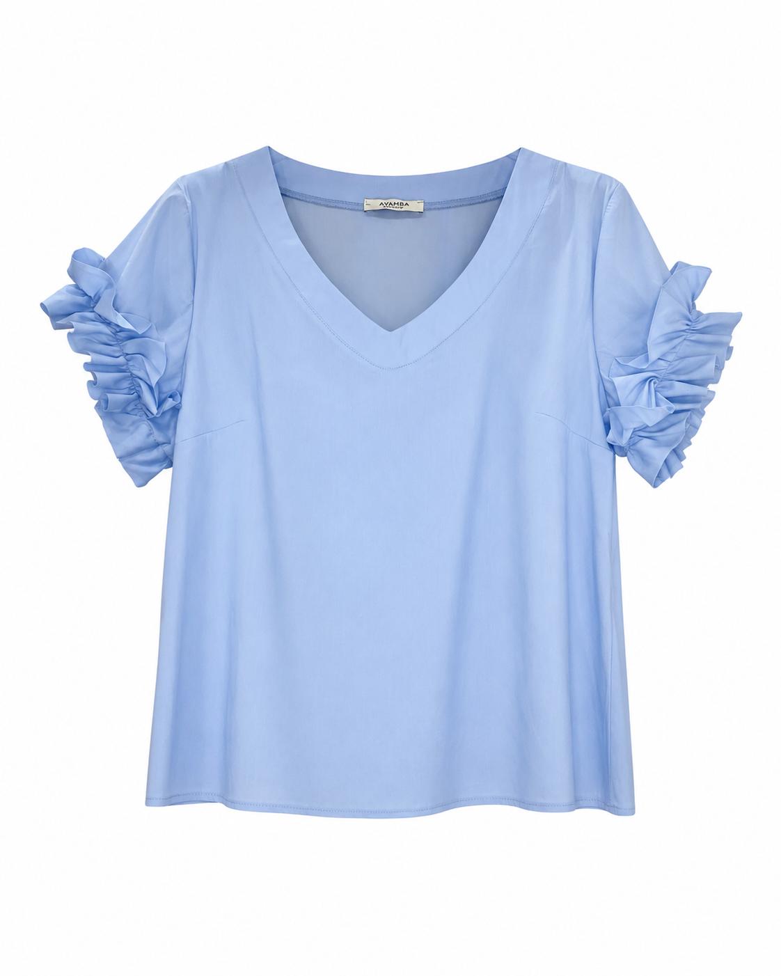 Blusa maniche corte